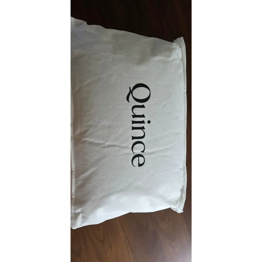 Quince Luxe Standard Goose Down Medium Pillow - NEW